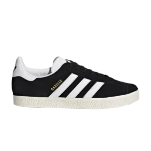 Adidas Gazelle J 'Core Black' sneakers, black
