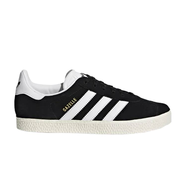 Adidas Gazelle J 'Core Black' sneakers, black
