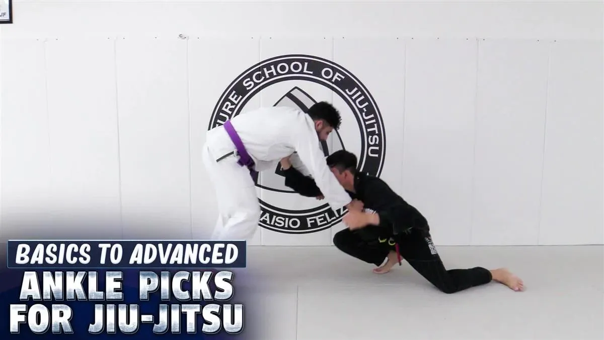 Basics To Advanced: Ankle Picks For Jiu Jitsu by Aaron Benzrihem