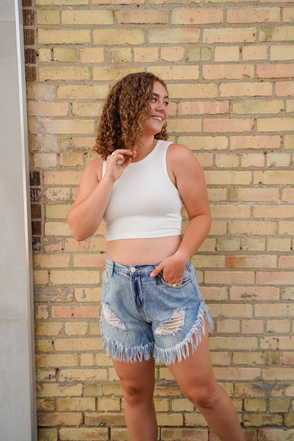 Distressed Shorts
