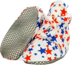 Ella Bonna Baby Booties Organic Cotton Muslin Newborn Baby Slippers Baby Boy Booties, Infant Girl Booties, 6-12 months, 0-6 Months, 12-18 Months, 0-3 Months, 18-24 Months, Toddler Shoes