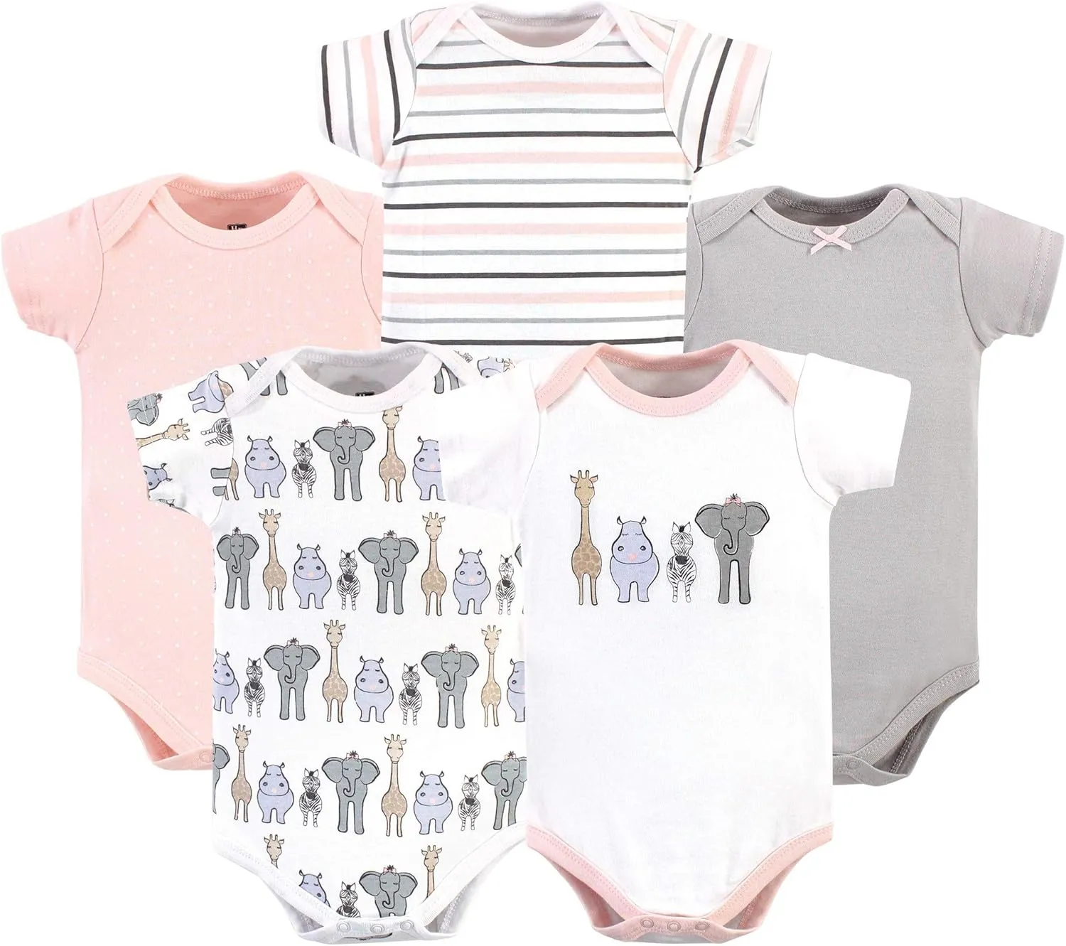 Hudson Baby Baby Boy's Cotton Bodysuits
