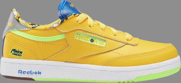 Illumination's minions x club c little kid 'minions' Reebok sneakers, yellow