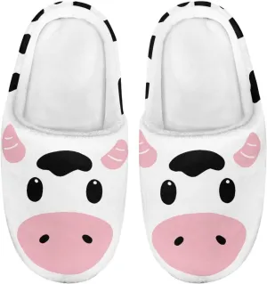 Kids Winter Plush Slippers Non Slip Bedroom Home Slippers for Girls Boys Size 9-15