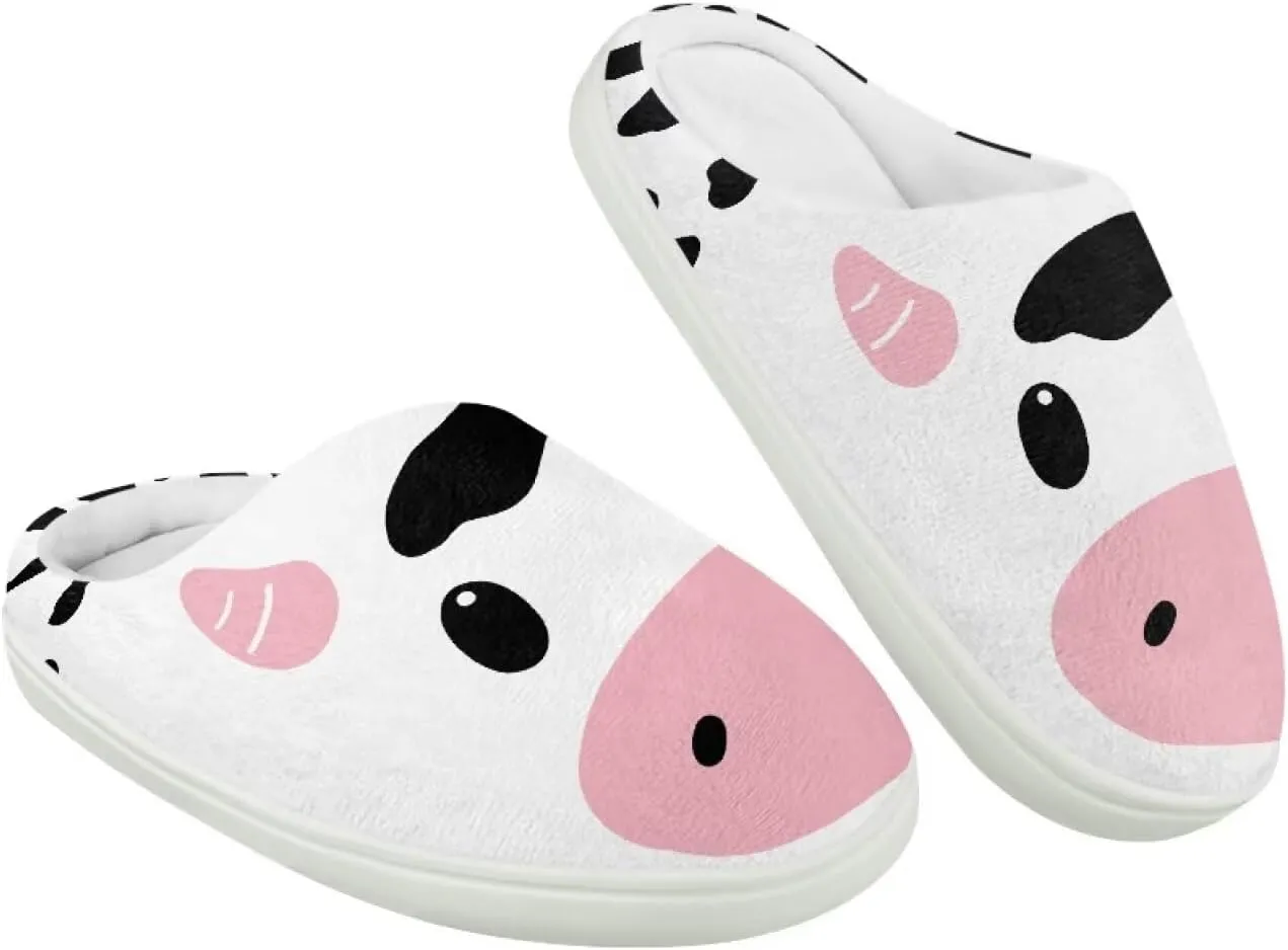 Kids Winter Plush Slippers Non Slip Bedroom Home Slippers for Girls Boys Size 9-15