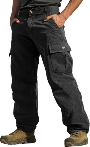 Mens Tactical Pants Work Hiking Big and Tall Workout Waterproof Stretch Joggers