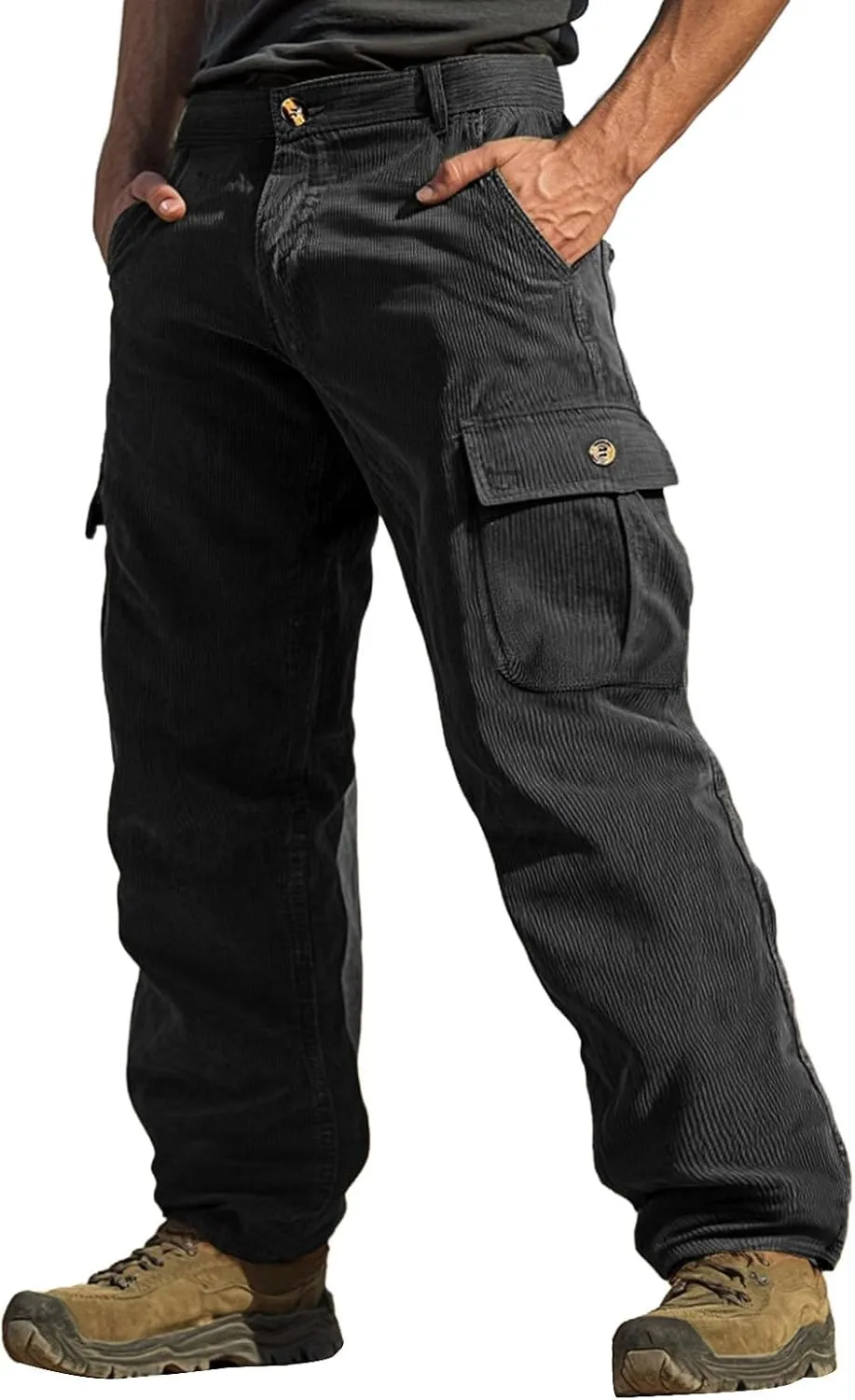 Mens Tactical Pants Work Hiking Big and Tall Workout Waterproof Stretch Joggers