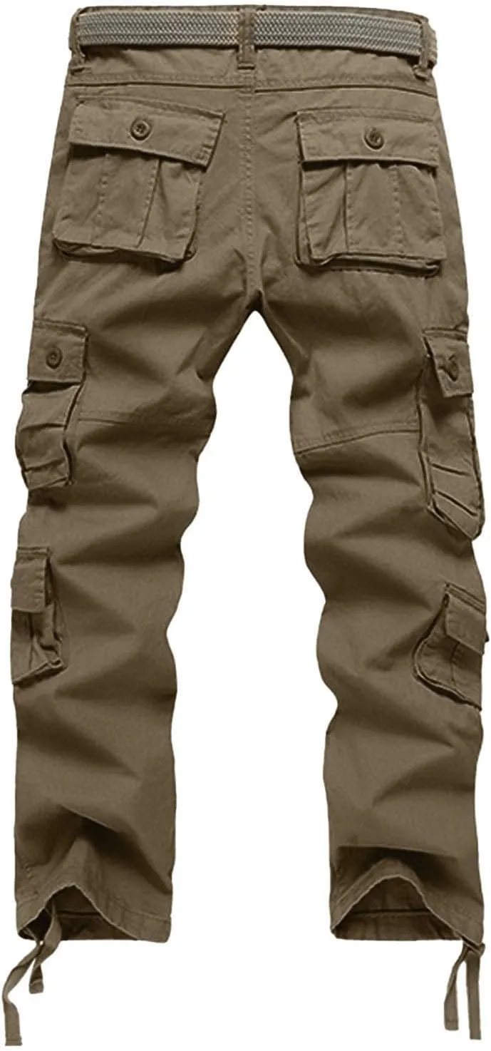 Mens Tactical Pants Work Hiking Big and Tall Workout Waterproof Stretch Joggers
