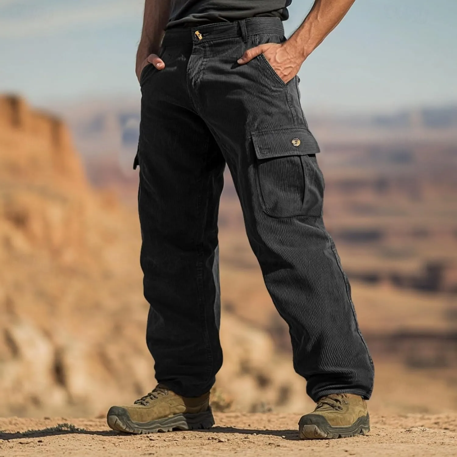 Mens Tactical Pants Work Hiking Big and Tall Workout Waterproof Stretch Joggers