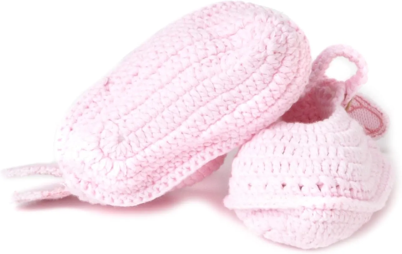 Mud Pie Baby-girls Newborn Knit Wing Baby Booties