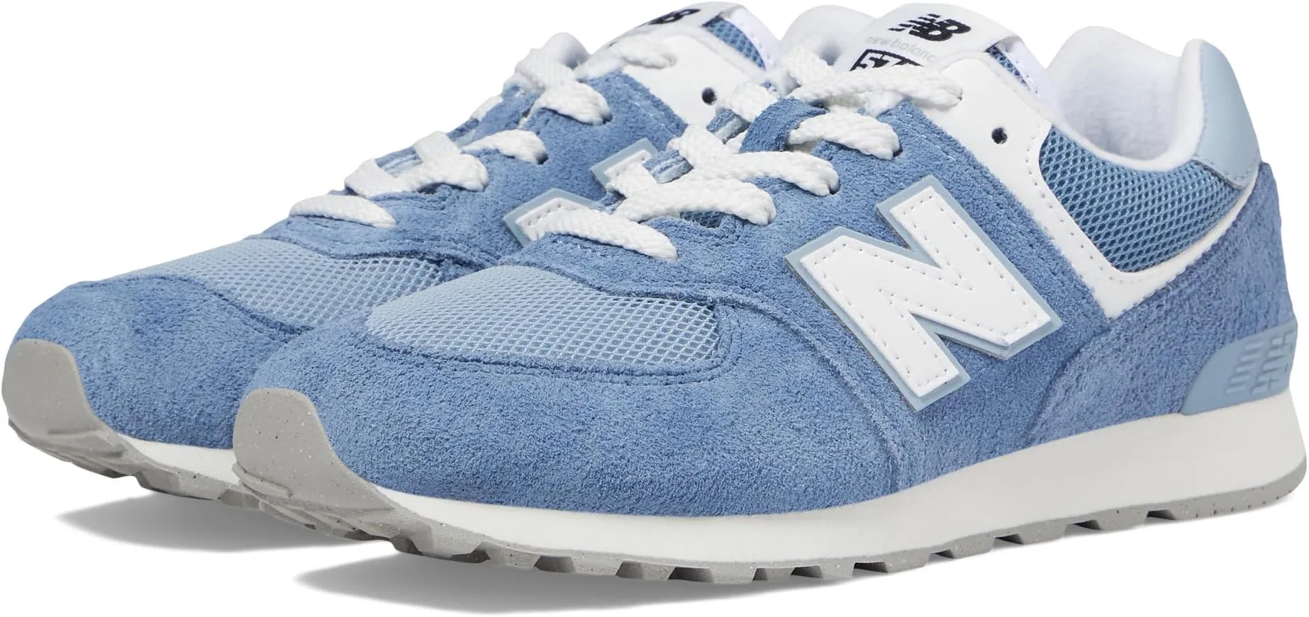 New Balance 574 Sneakers, Mercury Blue/White