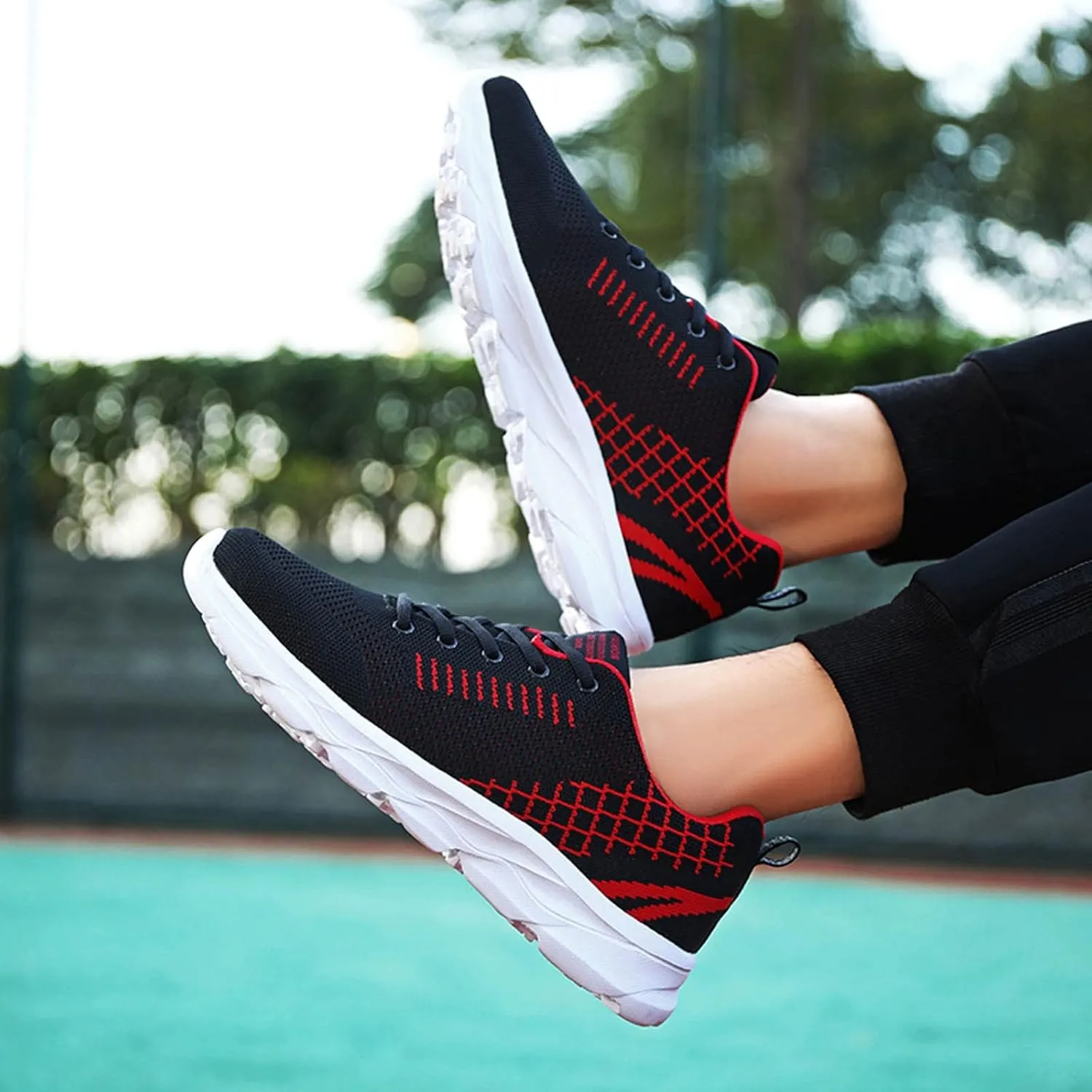 Sports Lace-up Shoes Men's Comfortable Breathable Fashion Lightweight Running Men's Sneaker Men