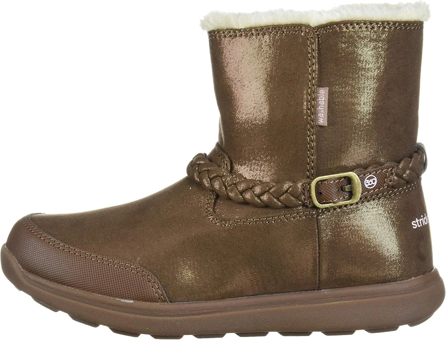 Stride Rite Unisex-Child Ebony Ankle Boot