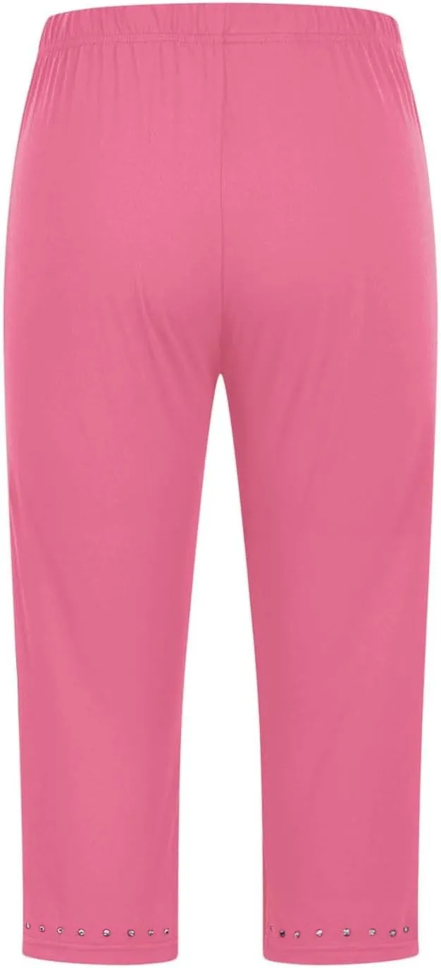 Teen Girls Long Leggings Stretchy Gym Workout Yoga Leggings with Pockets Kids Girls Stretchy High Waist Tights Bottoms