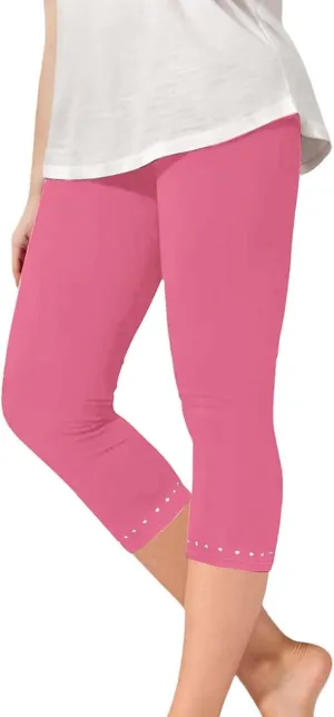 Teen Girls Long Leggings Stretchy Gym Workout Yoga Leggings with Pockets Kids Girls Stretchy High Waist Tights Bottoms