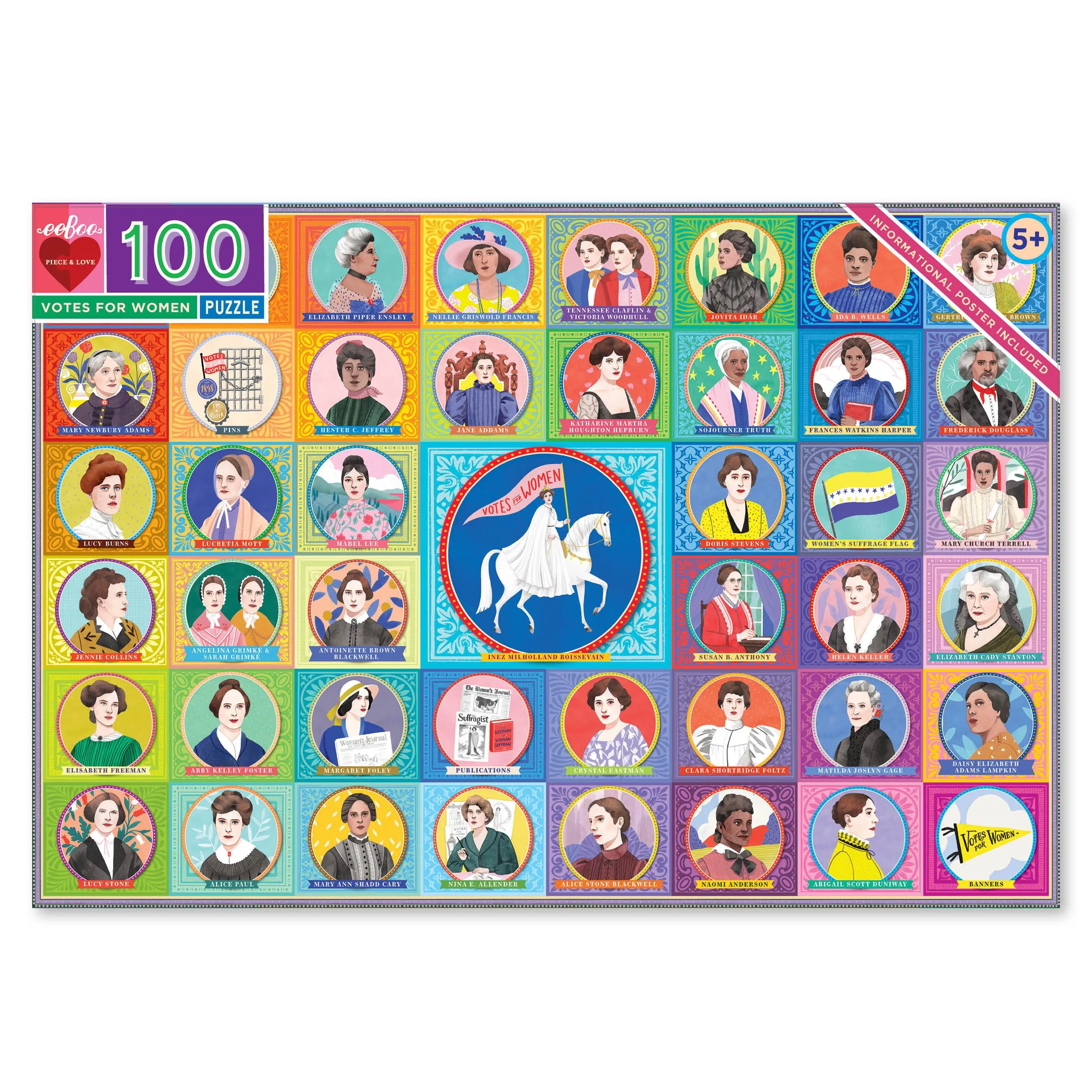 Votes for Women: 100 Piece Puzzle